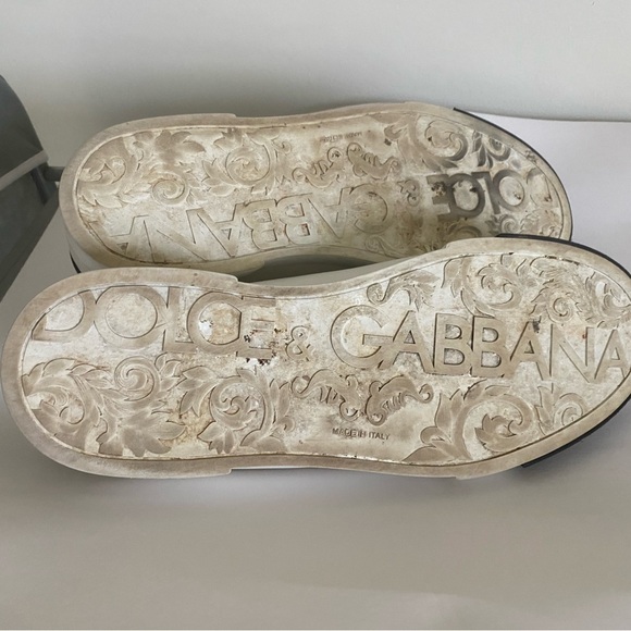 Dolce & Gabbana Portofino Low 'White Black' Men’s Sneakers. Sz 12 us 13 - Picture 6 of 7